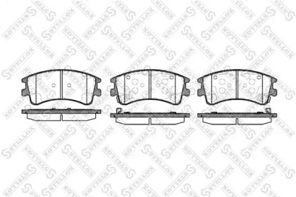 Комплект тормозных колодок STELLOX 981 002L-SX